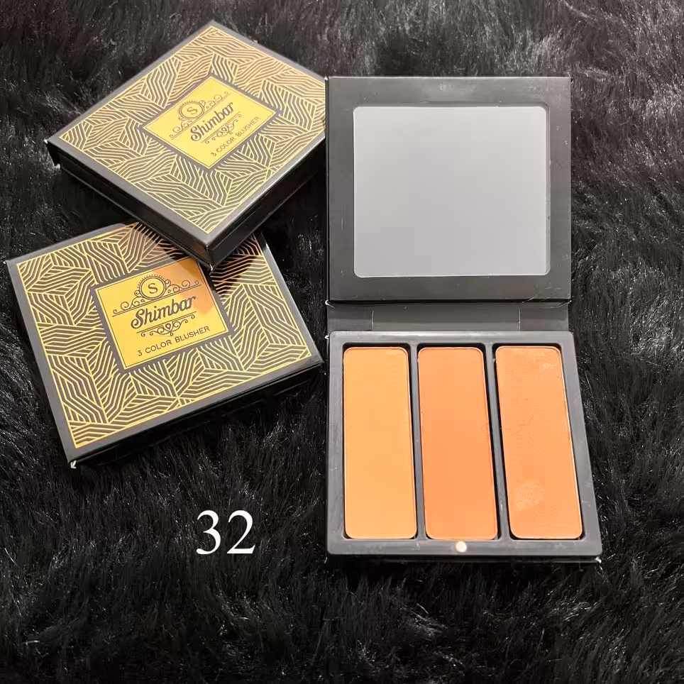 رژگونه سه رنگ شیمبار کد 32