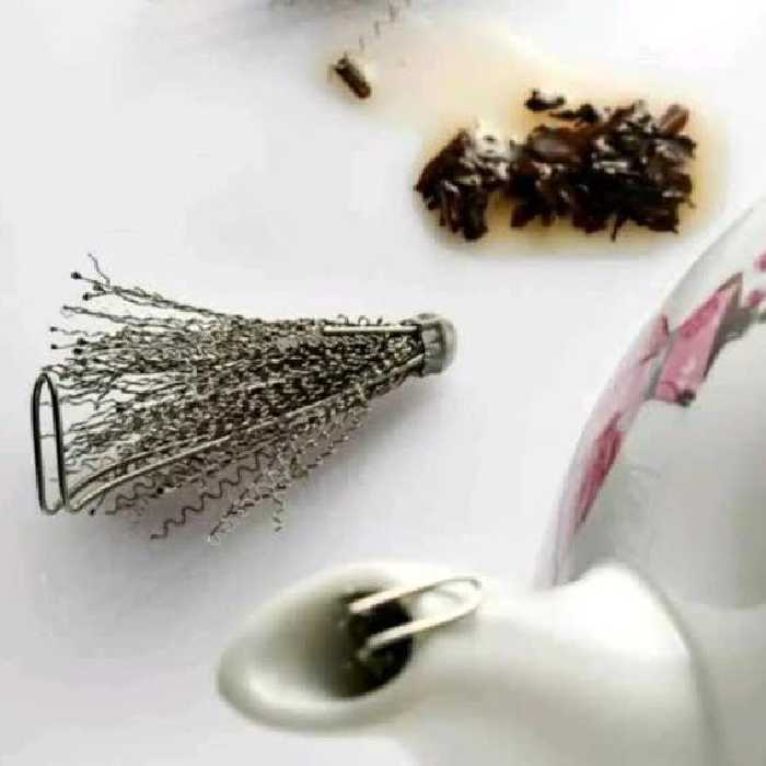 صافی چتری استیل لوله قوری