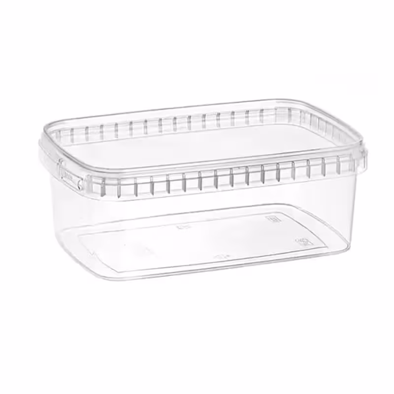 ظرف نگهدارنده مایکروویوی و فریزری  1200 طب پلاستیک ( عمده (بسته های 120 عددی ))