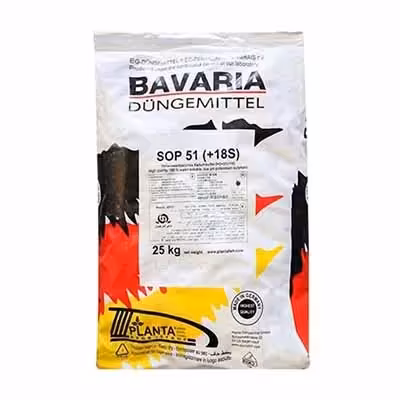 کود سولفات پتاسیم باواریا