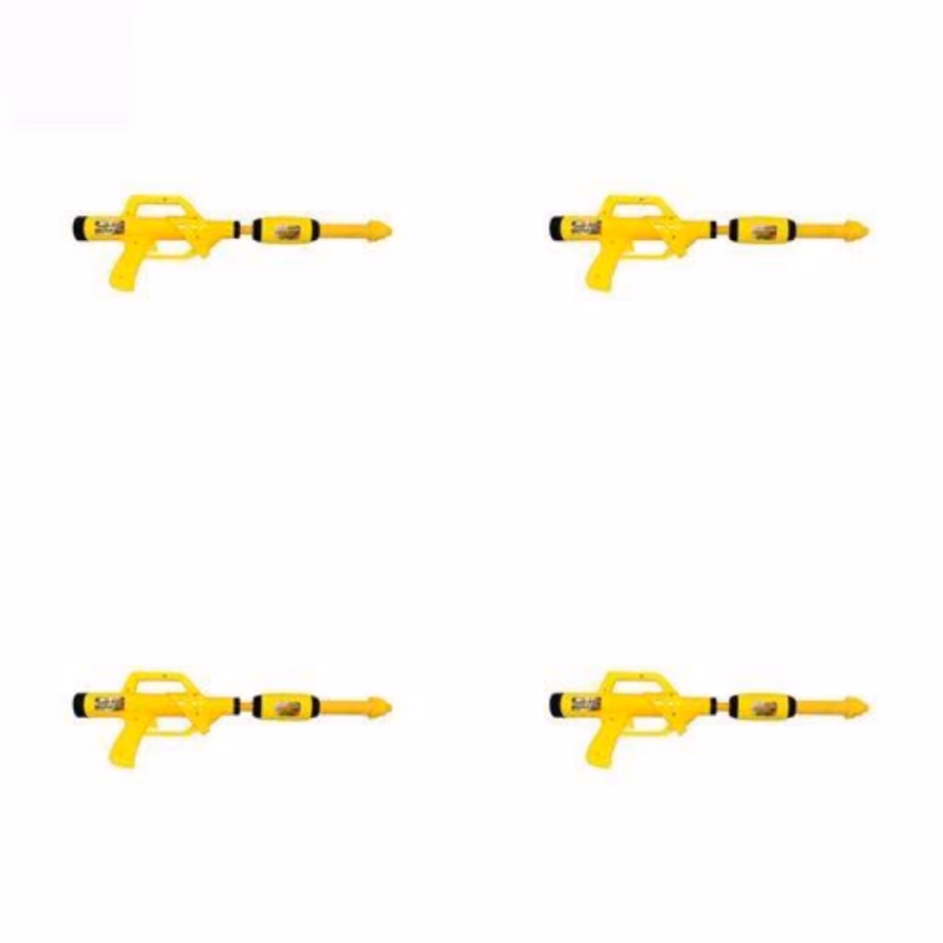 تفنگ 4 عددی آب پاش غول پیکررنگ زرد