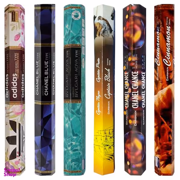 عود دارشان مدل ترکیبی کد Mix643 مجموعه 6 عددی