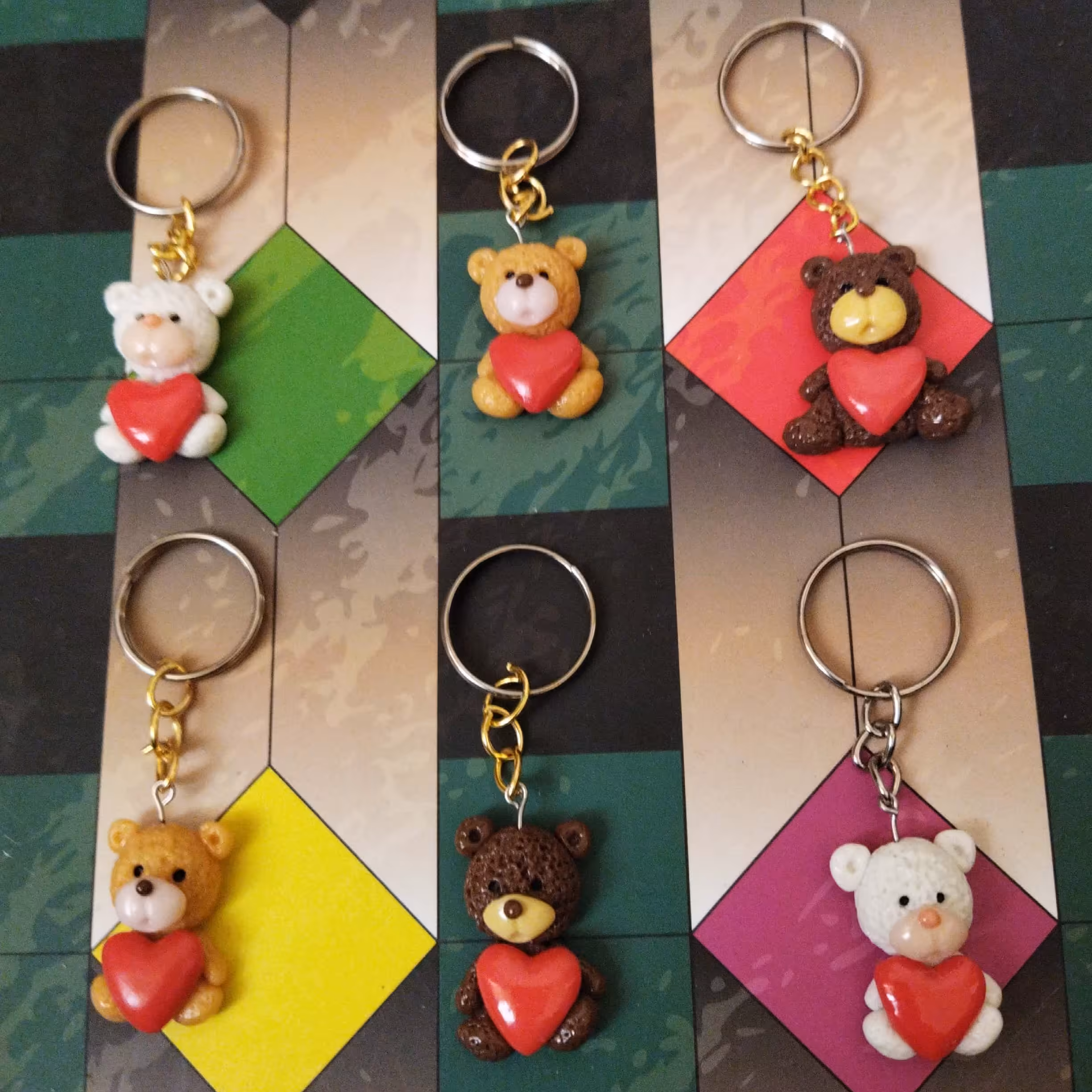 جا کلیدی خرس        ( پک 10 عددی) ارسال رایگان 