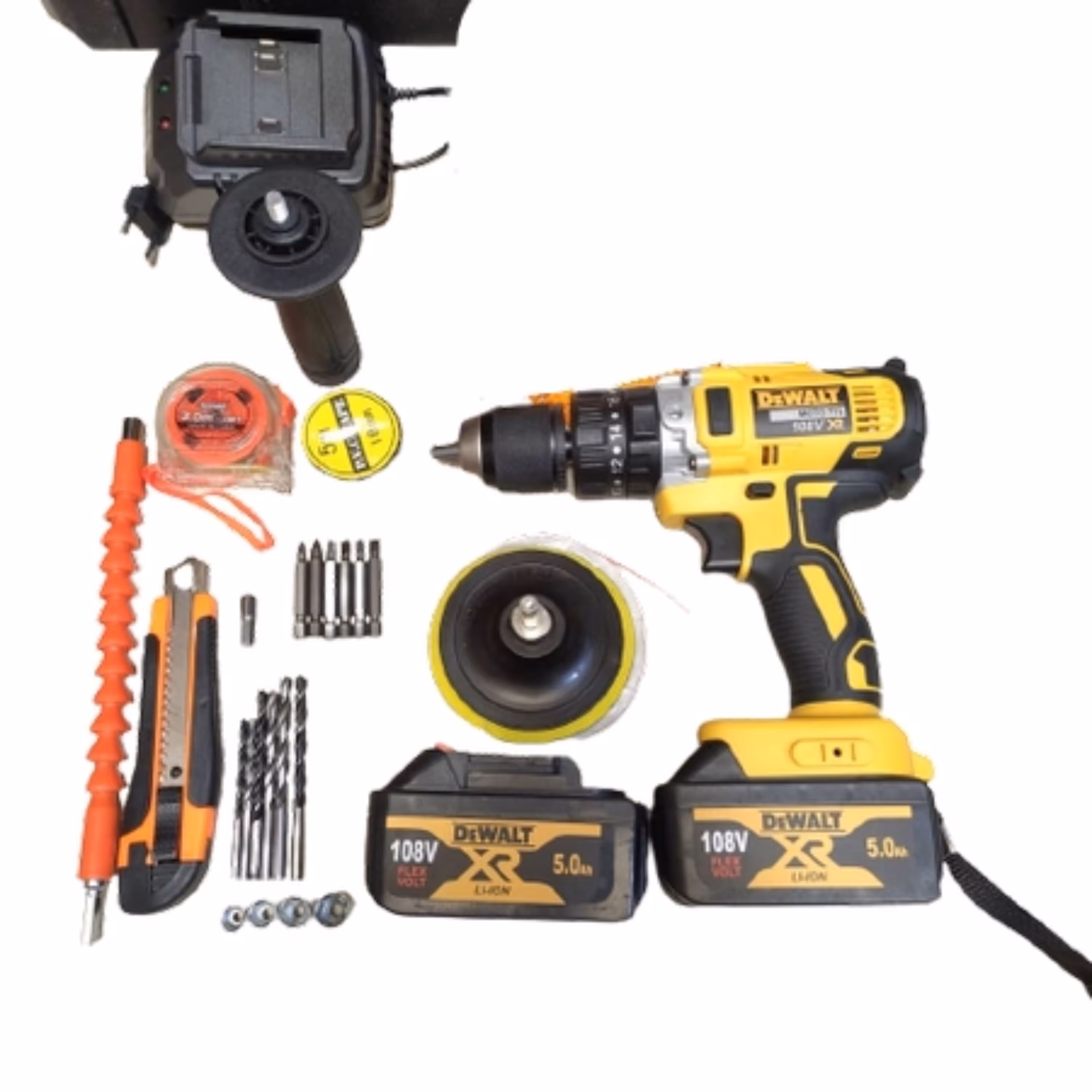 دریل شارژی مارک دیوالت مدل 108(28 ولت واقعی)