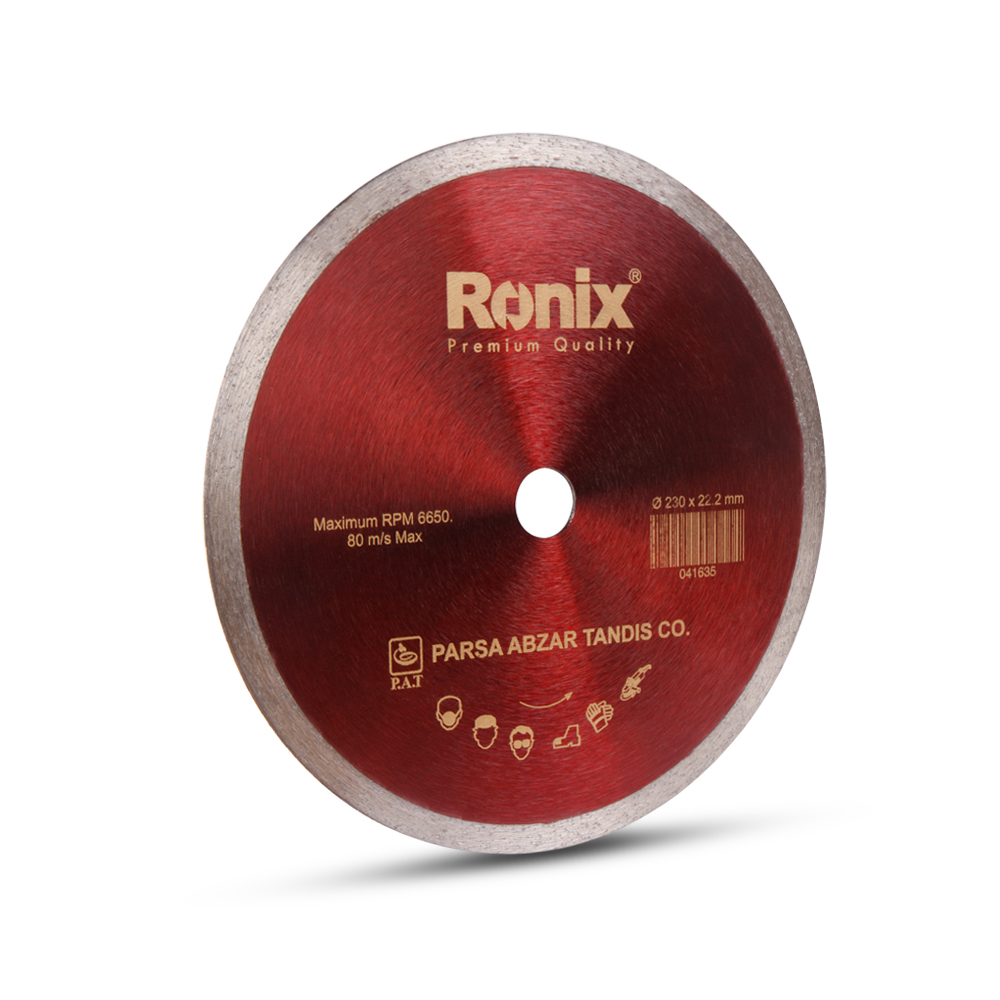 صفحه سرامیک بر RH-3508 رونیکس (230 میلیمتر – 10 عددی)