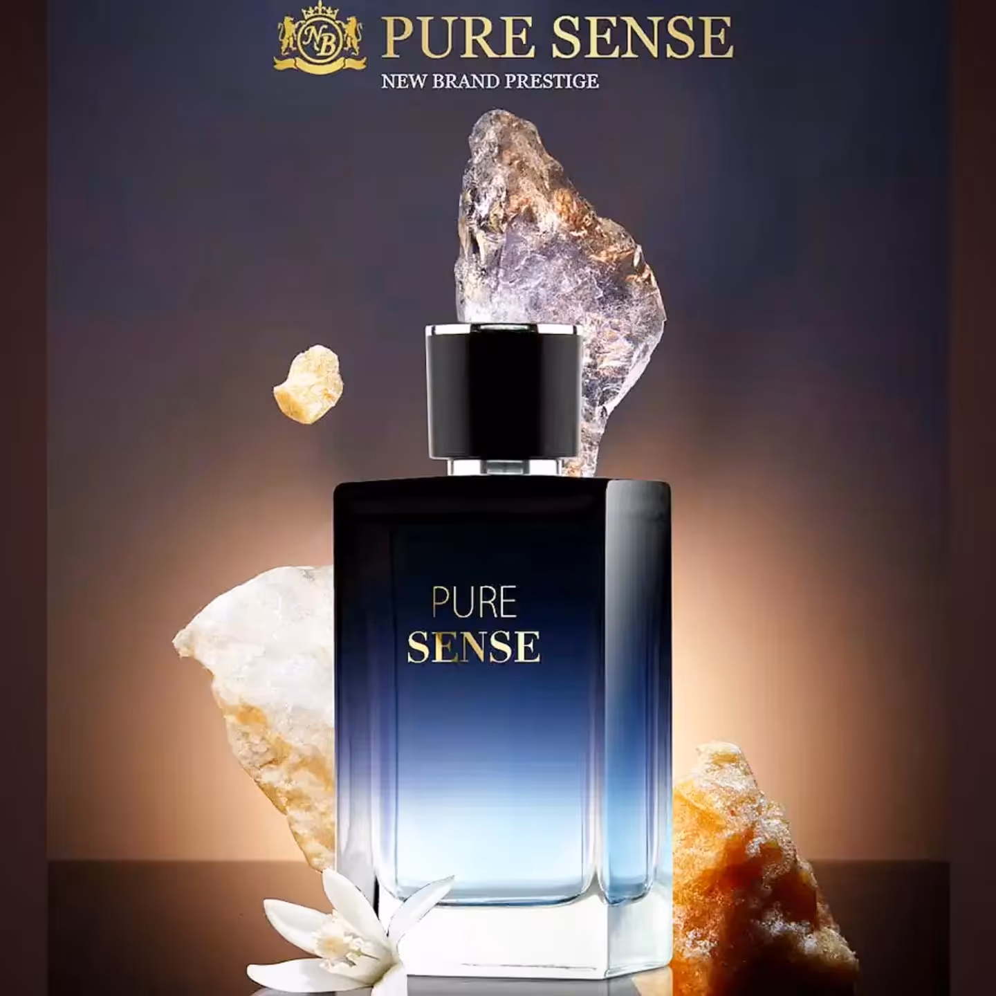 ادکلن مردانه پیور سنس نیوبرند اورجینال حجم 100 میل Pure sense Eau de Toilette For Men