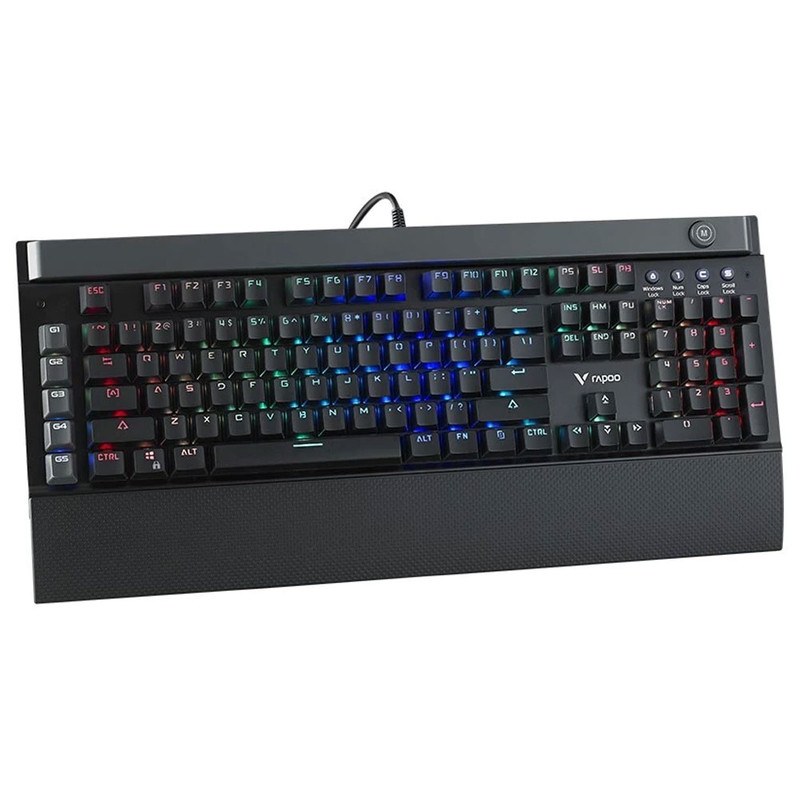 کیبورد مخصوص بازی رپو مدل Rapoo Gaming Keyboard V820 RGB