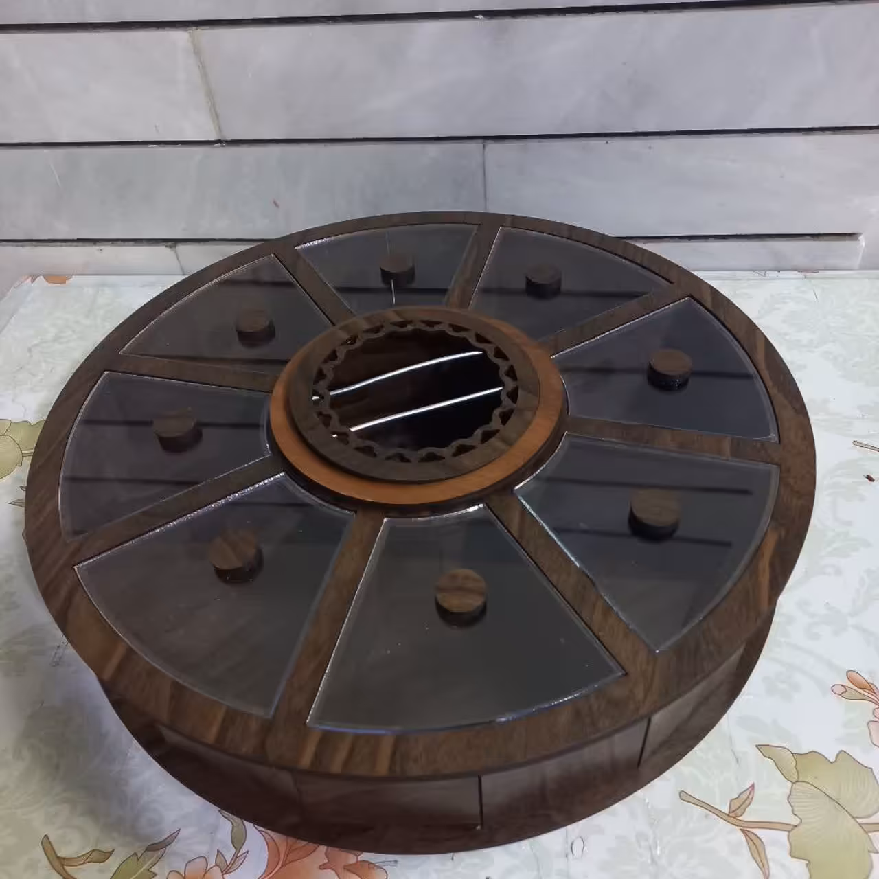 جعبه پذیرایی وارمردار دایره