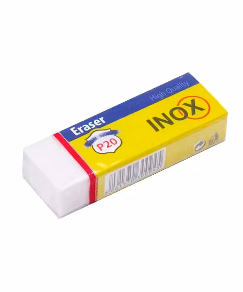 پاک کن معمولی اینوکس  سفید