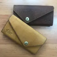 کیف پول و موبایل چرمی دست دوز  زنانه کیمیا