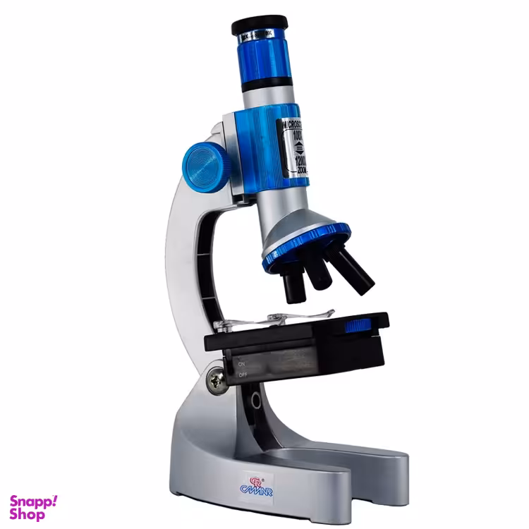 میکروسکوپ کامار مدل دانش آموزی 750X به همراه نمونه