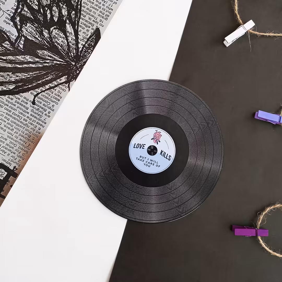 پوستر صفحه گرامافون پینترستی کد 04