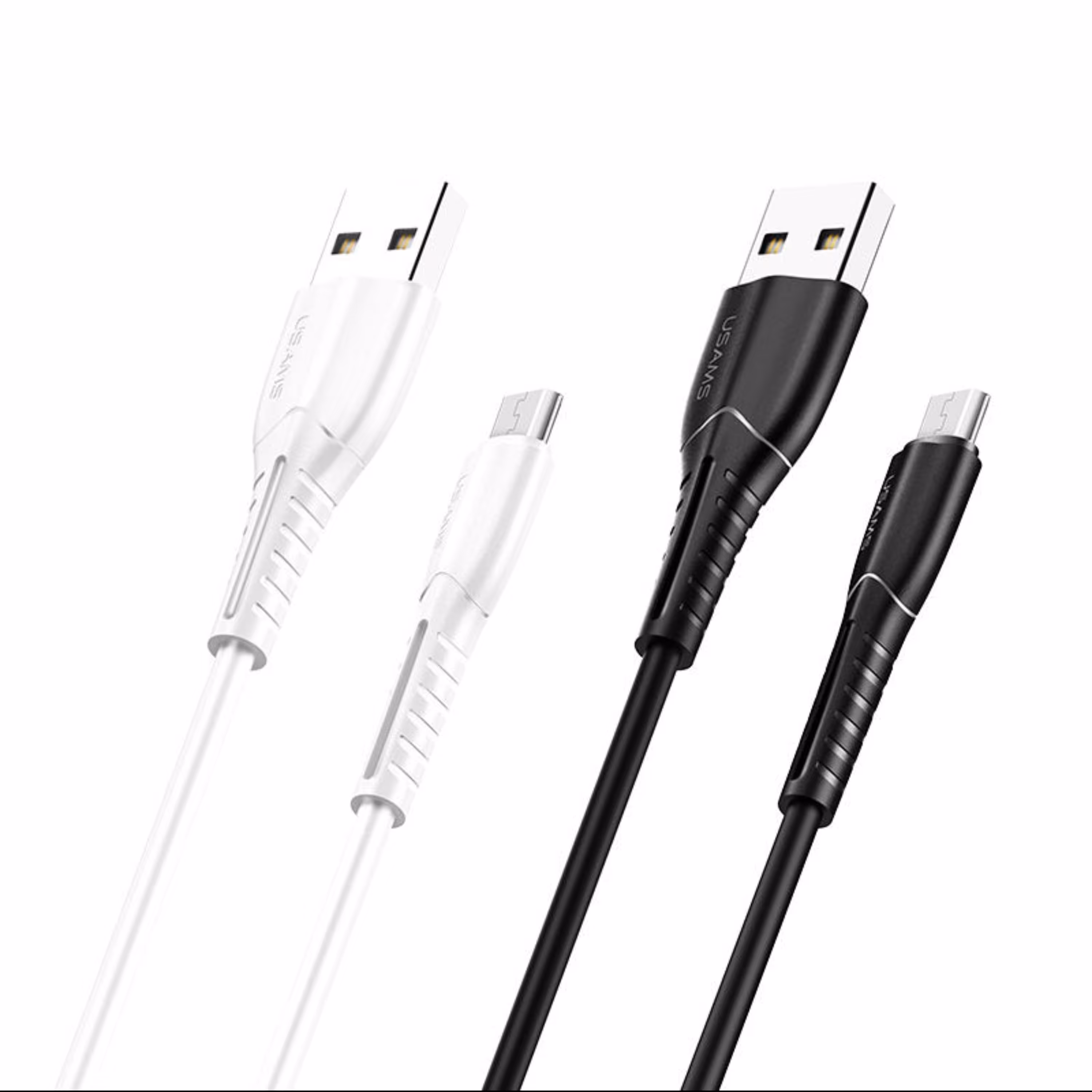 کابل تبدیل USB به microUSB یوسمز مدل US-SJ365 در دو رنگ مشکی و سفید