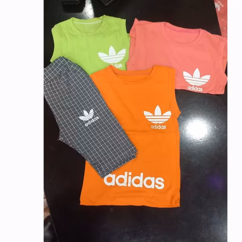 تاپ شلوارک دخترانه پسرانه اسپرت پنبه دورو شلوار گنی جنس عالی سایز 35و40و45و50ارسال پیشتاز رایگان 