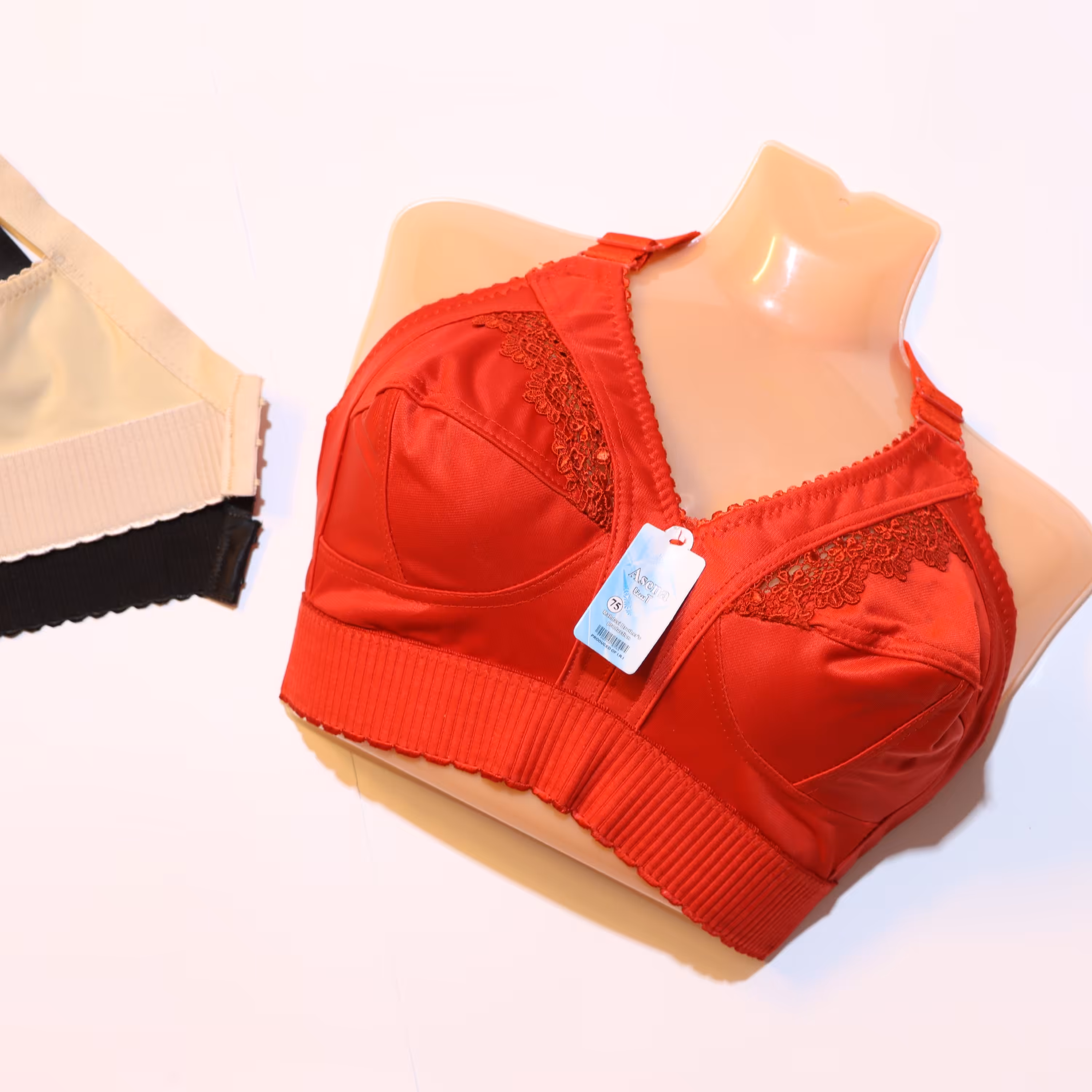 سوتین پرستویی زیرنخی کش پهن سایز  بزرگ