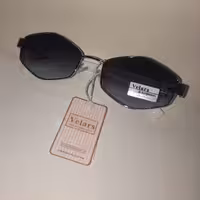 عینک آفتابی شش ضلعی اسپرت زنانه و مردانه ارسال رایگان فریم فلزی سایز متوسط روبه کوچک