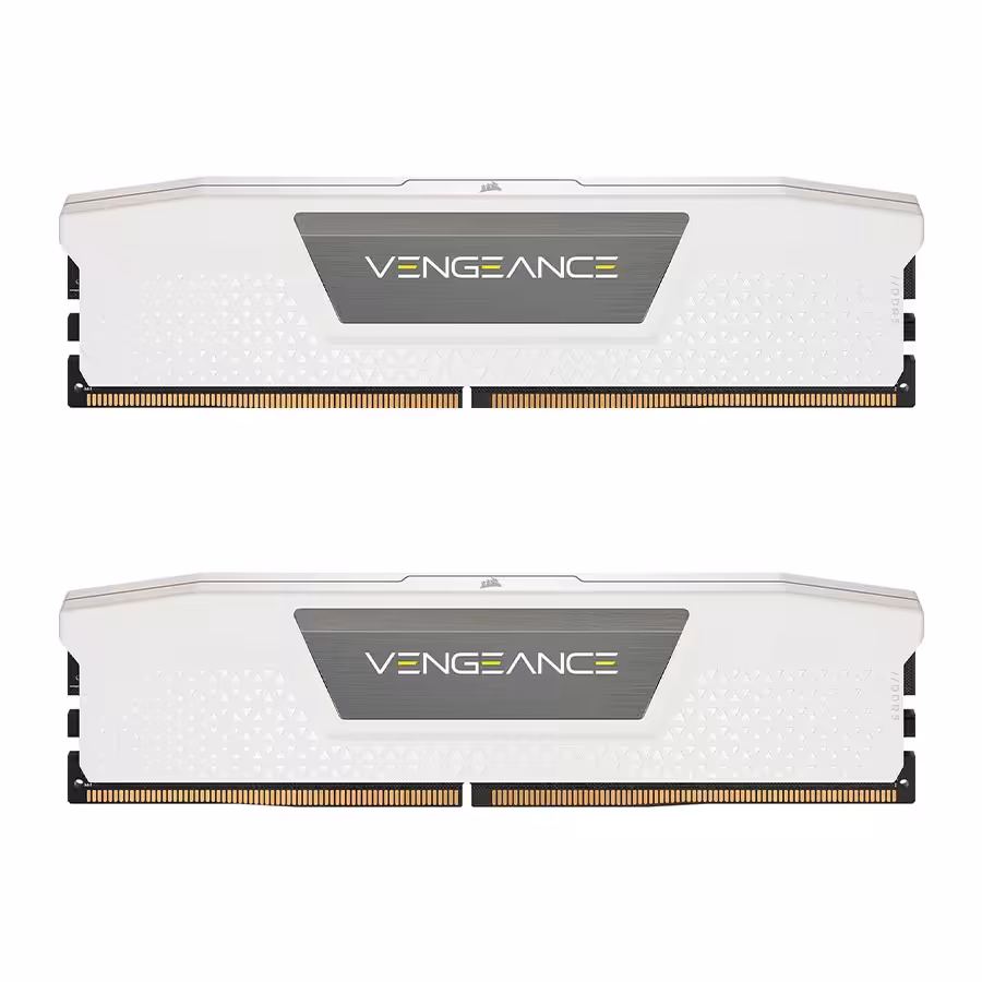 رم کورسیر Vengeance 32GB 16GBx2 5600MHz CL40 DDR5 White XMP