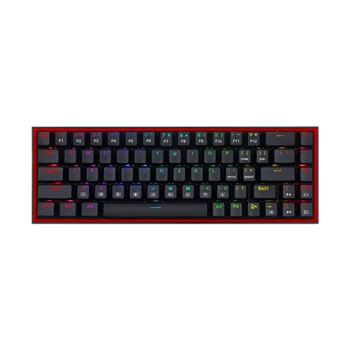 صفحه کلید باسیم ردراگون مدل CASTOR K631-RGB • سوئیچ قرمز