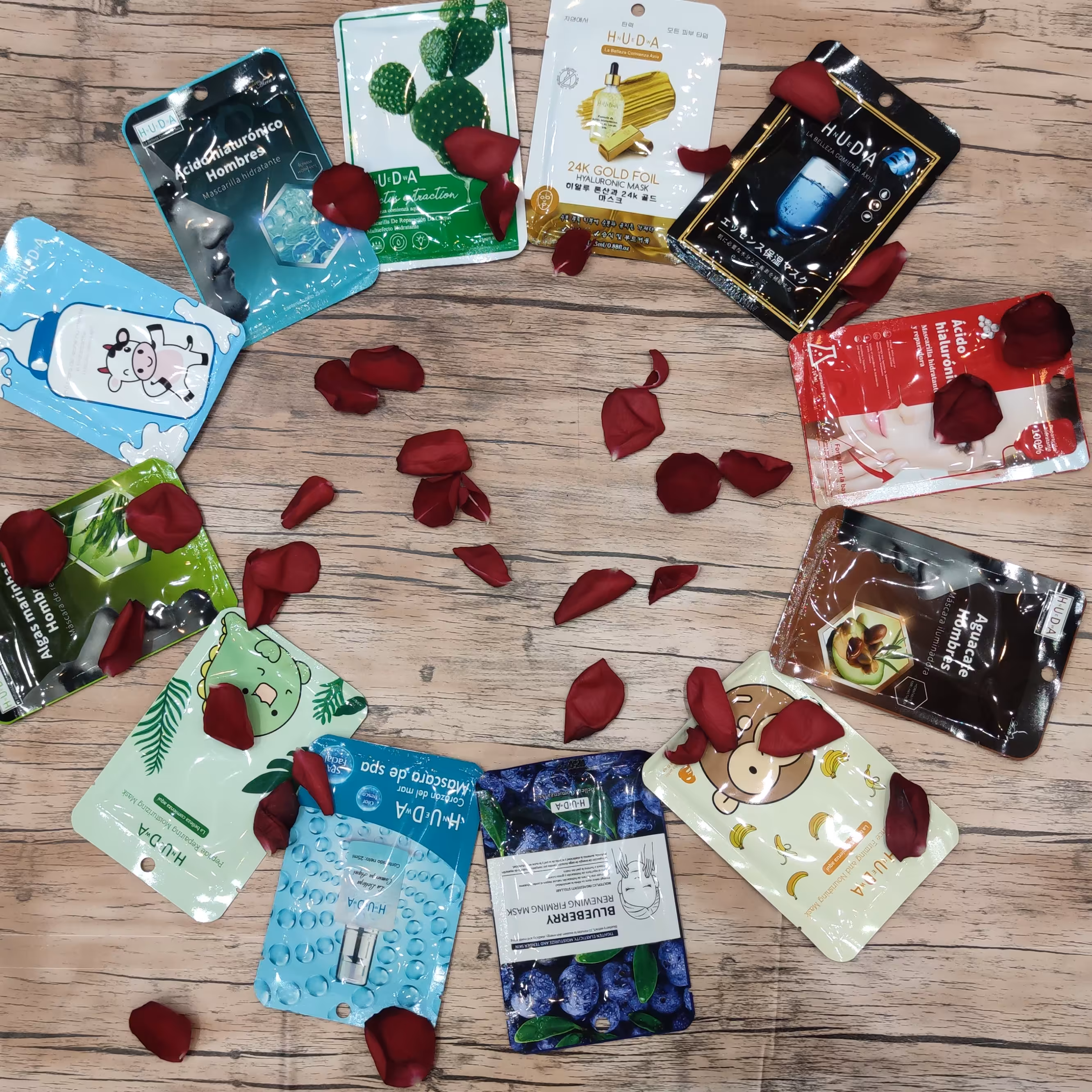 ماسک ورقه ای صورت. برند هدی. بیوآکوا.سادور