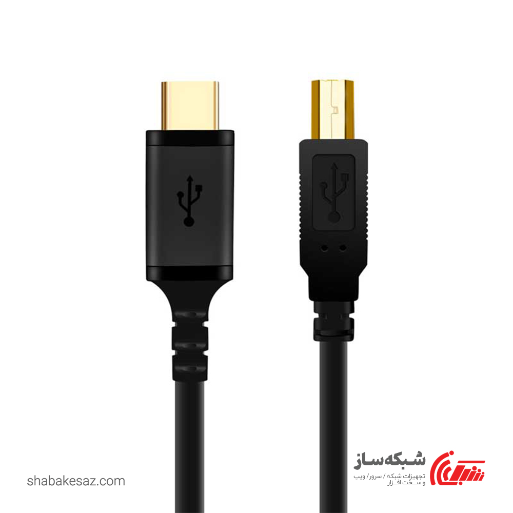 قیمت و خرید کابل پرینتر Type C کی نت پلاس K-Netplus KP-CUPC2015 طول 15 متر - شبکه ساز