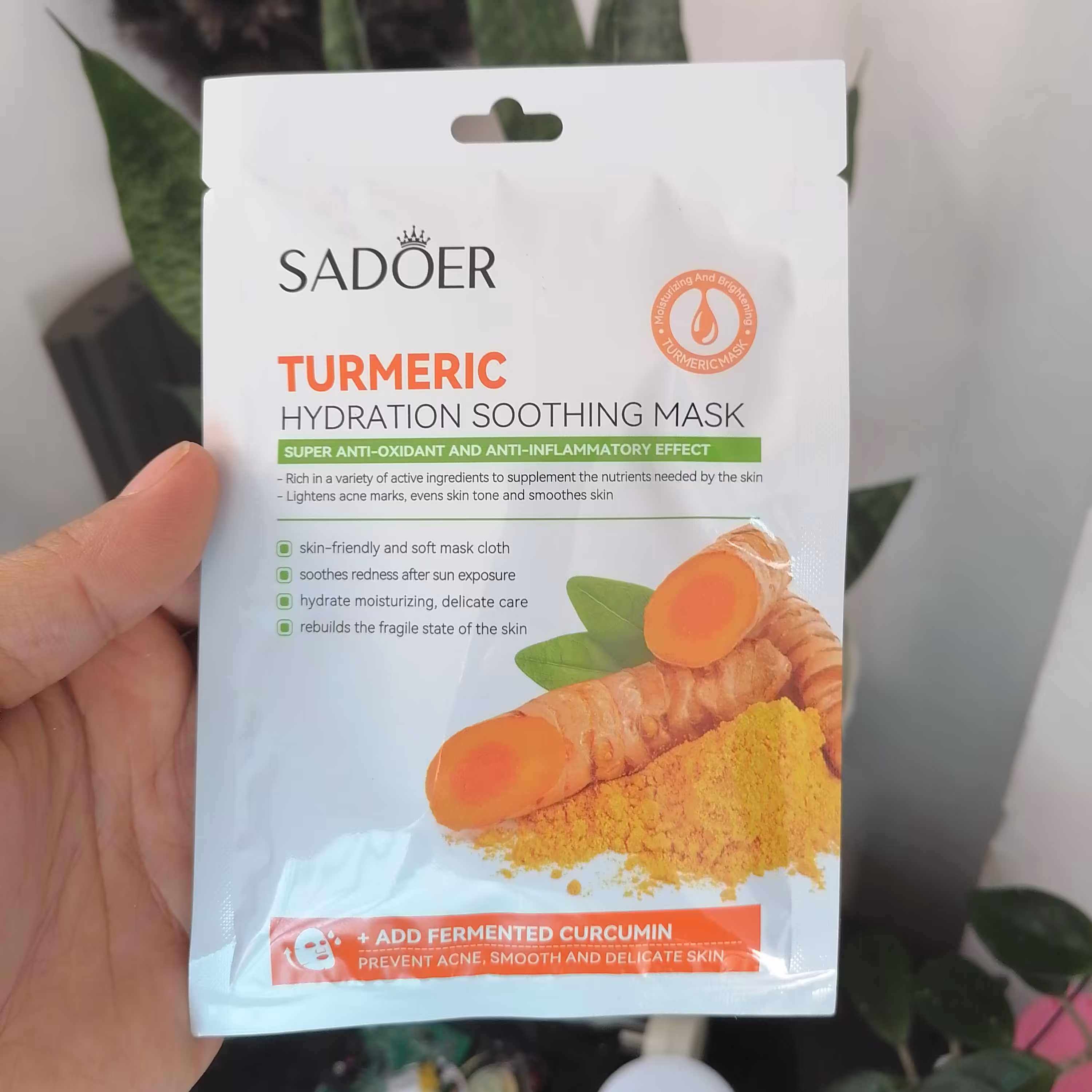 ماسک صورت سادور مدل زنجبیلی