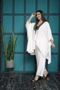 مانتو شلوار زنانه بابوس مدل چکاوک