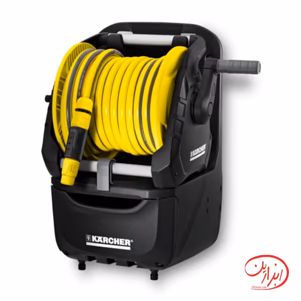 شیلنگ جمع کن کارچر (کرشر) به همراه شلنگ 5/8 اینچ 15 متری - فروشگاه آنلاین ابزارین