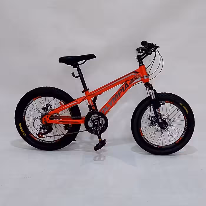 دوچرخه برند Olympia مدل Spider حرفه ای ترمز دیسکی 21 دنده کلاج دار بسیار شیک و زیبا