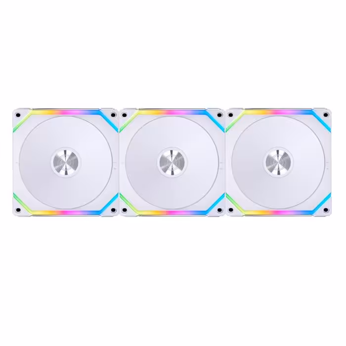 فن کیس لیان لی مدل UNI Fan SL120 V2 White ARGB سه عددی