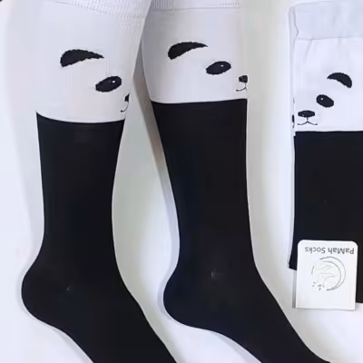 جوراب نخ پنبه زیر زانو