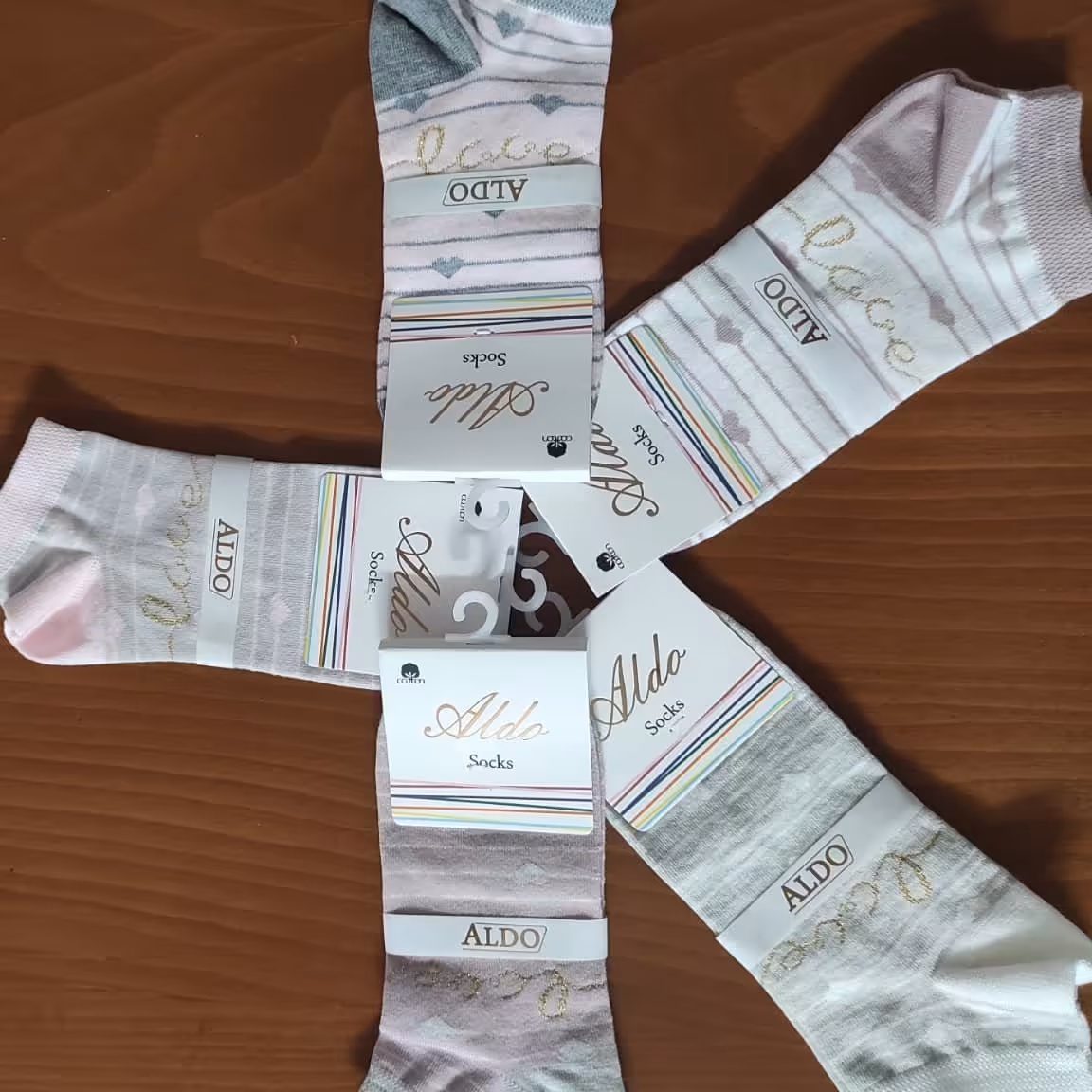 جوراب مچی رنگی