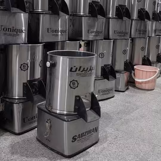 سبزی خورد کن سبز ایران و یونیک با 24 ماه گارانتی شرکتی            و تیغه خارجی