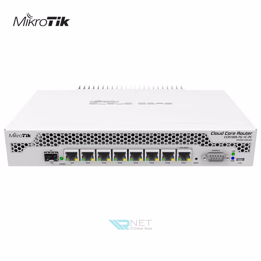 روتر میکروتیک مدل Mikrotik CCR1009-7G-1C-PC