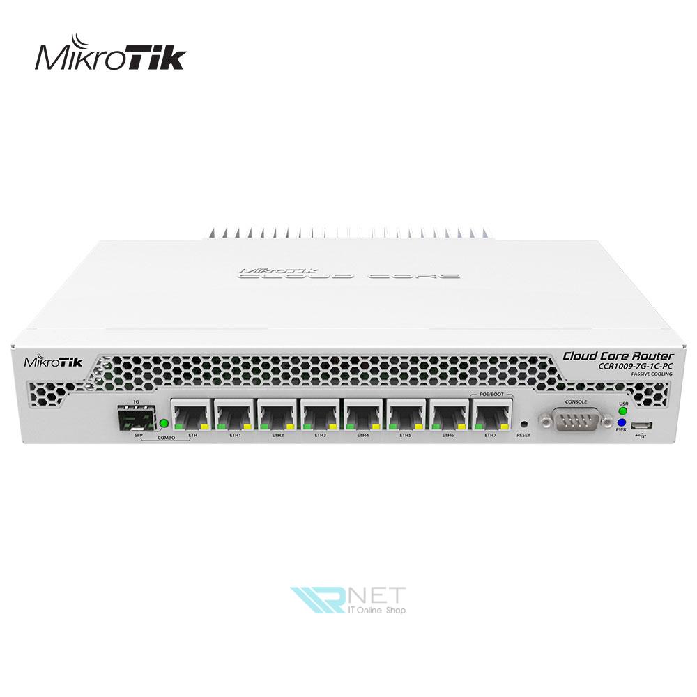 روتر میکروتیک مدل Mikrotik CCR1009-7G-1C-PC