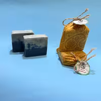 صابون گیاهی و دست ساز 80 گرم (  آنتی باکتریال ) عطش رویال - سبز آبی