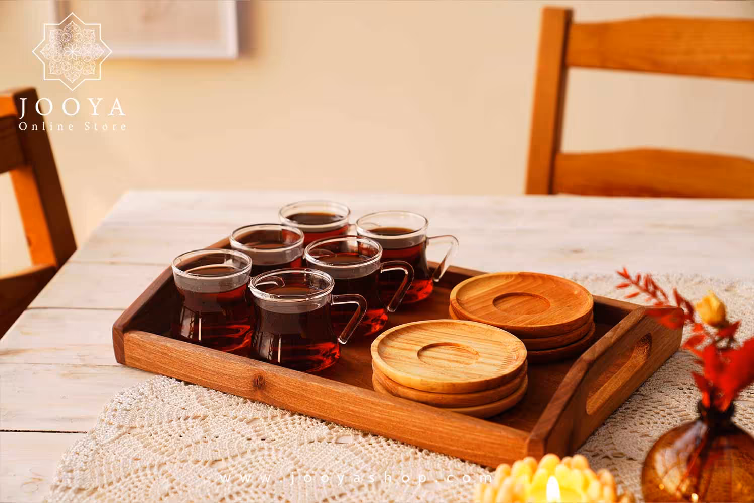 ست فنجان 6 عددی پیرکس مدل kb