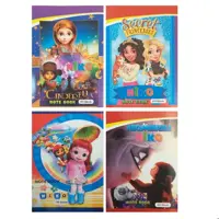 دفتر نقاشی 40 برگ نیکو مدل دخترانه مجموعه 4 عددی