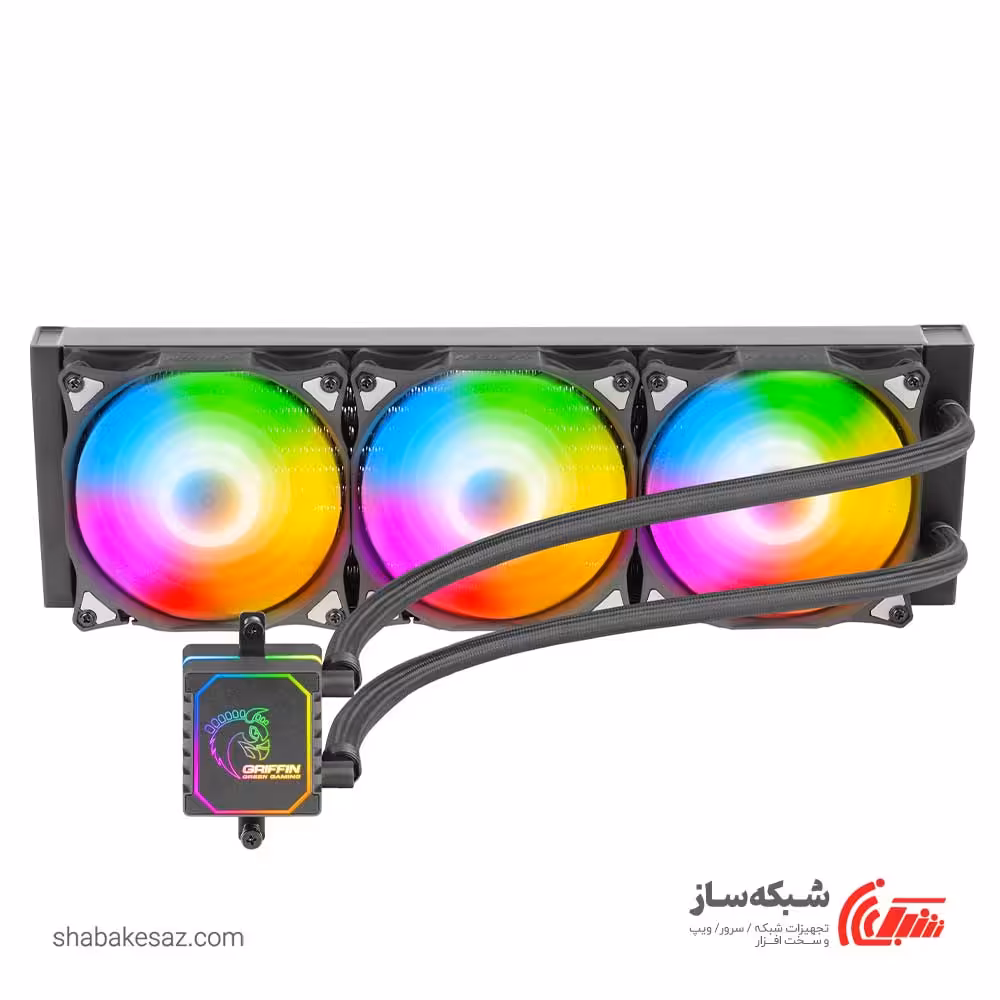 قیمت و خرید خنک کننده پردازنده گرین Green GLACIER 360 ARGB آبی - شبکه ساز