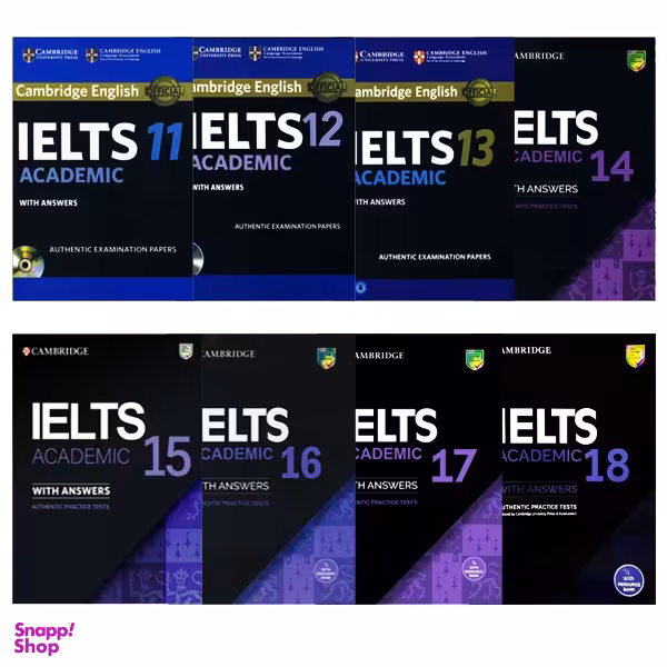 پک کمبریج آیلتس 11 تا 18 آکادمیک انتشارات دانشگاه کمبریج