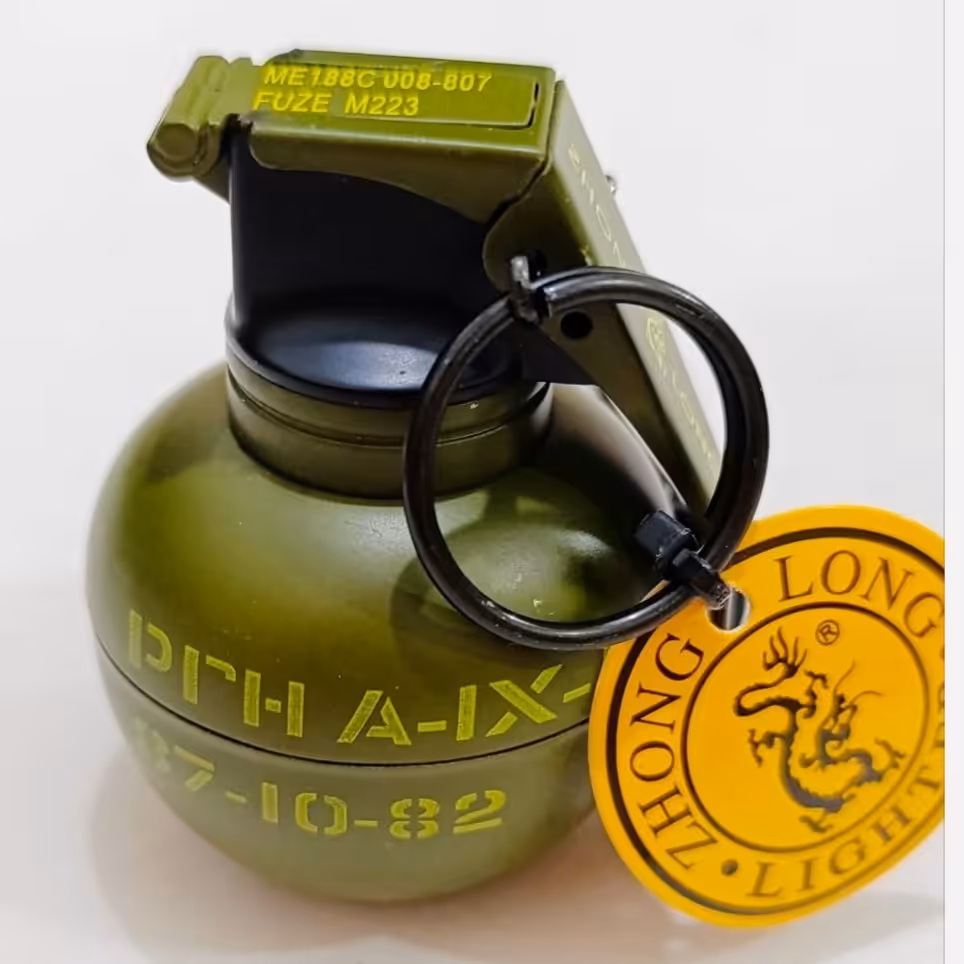 فندک نارنجک  فندک گازی    فندک کادویی  فندک فانتزی نارنجک  