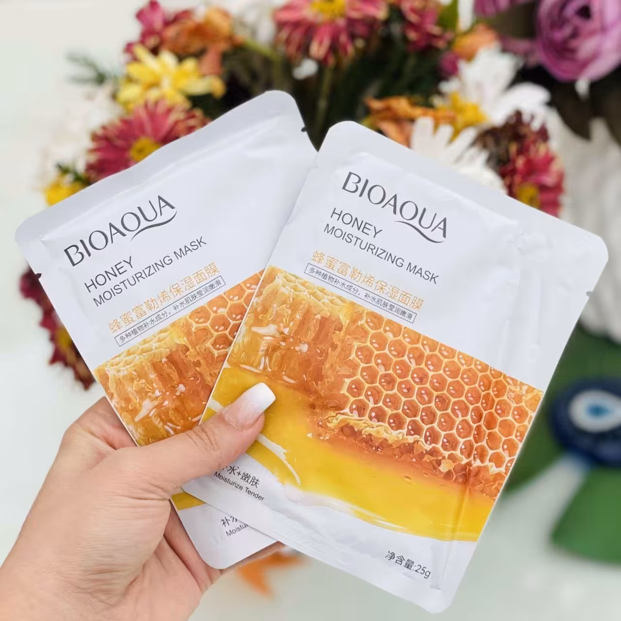 ماسک ورقه ای صورت عسل بیوآکوا 