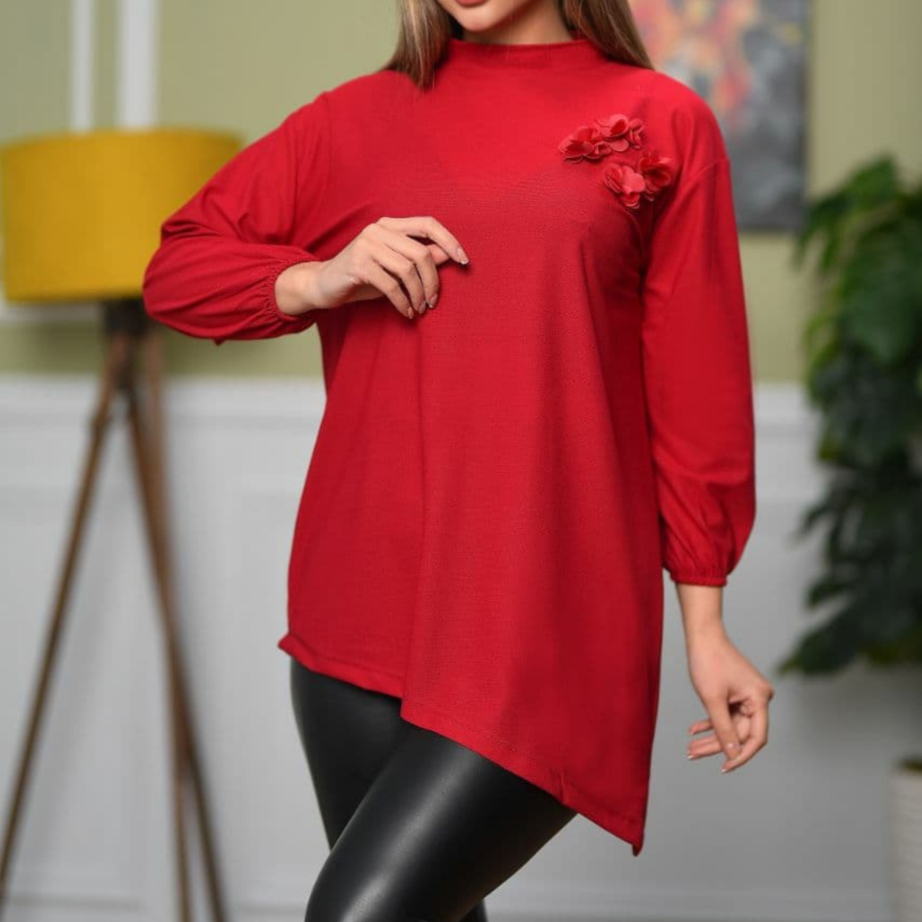 شومیز مجلسی زنانه مدل چهار گل در رنگبندی متنوع و زیبا