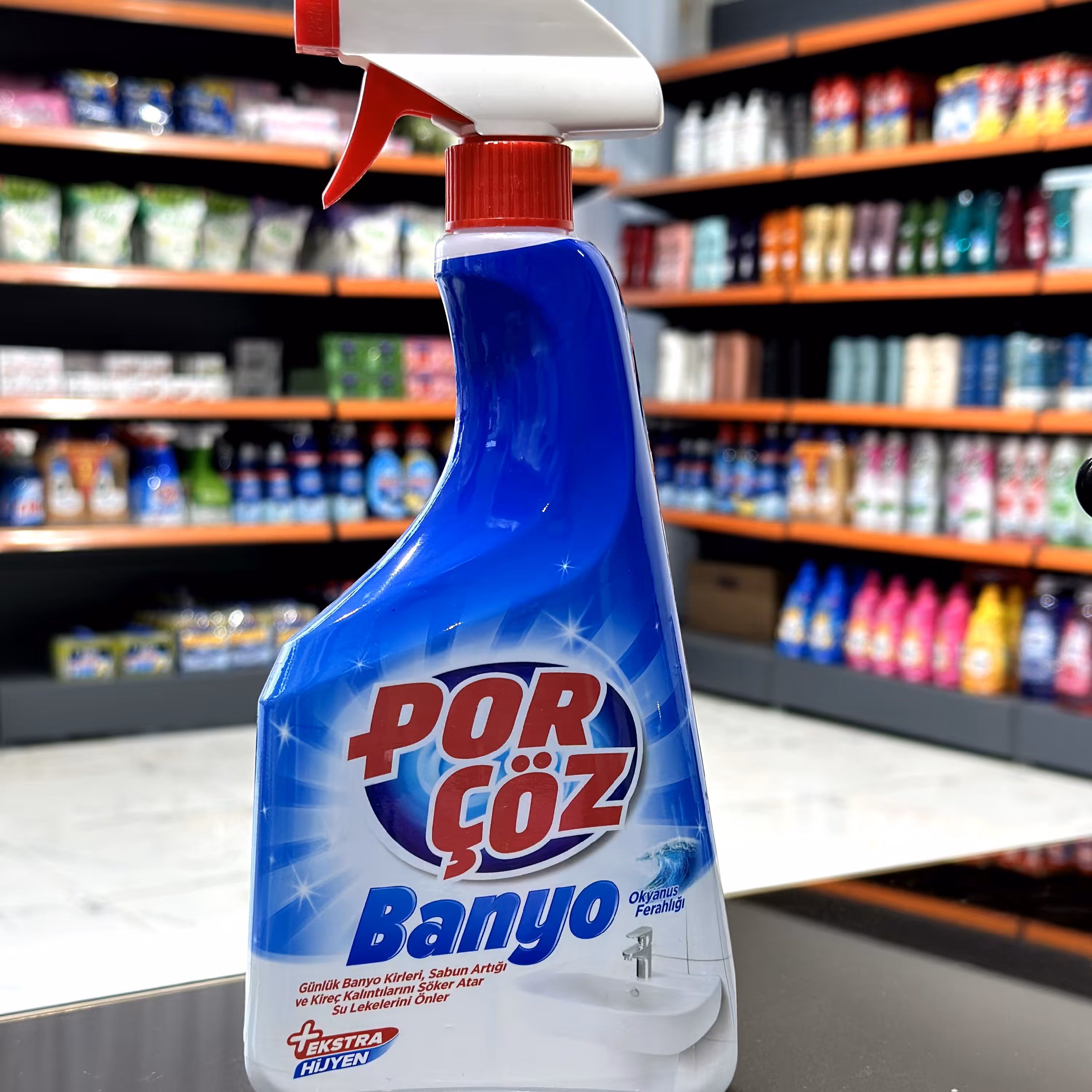 اسپری پاک کننده سطوح سرویس بهداشتی پورچوز حجم 750 میل

