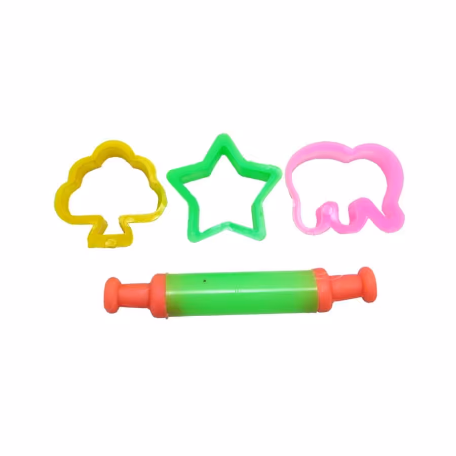 ست ابزار شابلون اشکال و وردنه