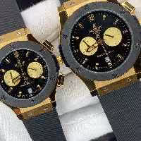 ساعت مچی ست مردانه و زنانه هابلوت بند رابر. HUBLOT 