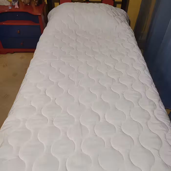 لحاف تکنفره تمام پشمی 3 کیلویی ابعاد 220 در 170