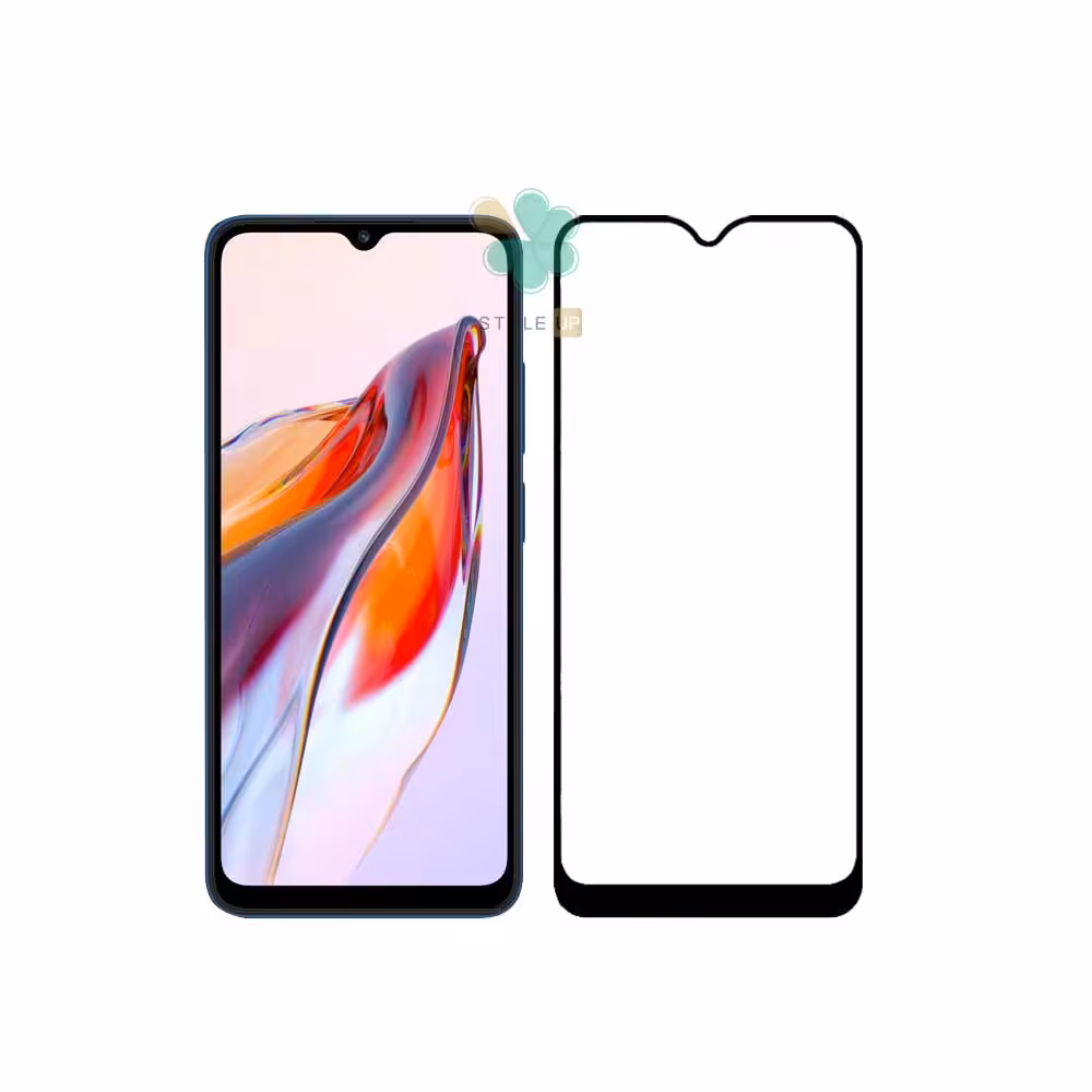 گلس گوشی شیائومی Xiaomi Redmi 12C مدل تمام صفحه