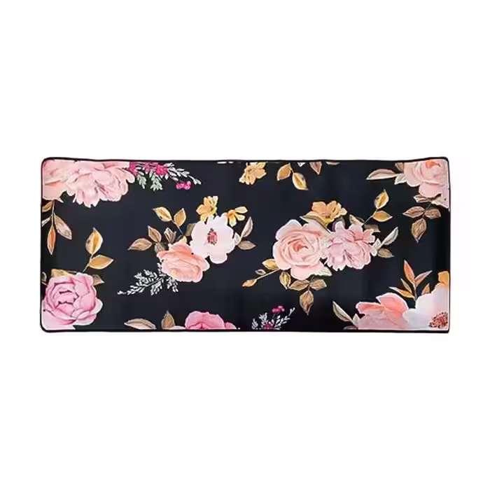 ماوس پد مخصوص بازی 70*30 طرح گل