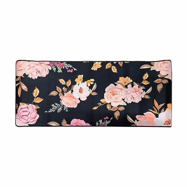 ماوس پد مخصوص بازی 70*30 طرح گل