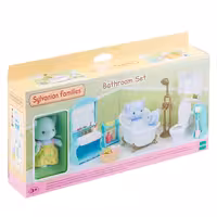 اسباب بازی سیلوانیان فامیلیز مدل ست حمام و فیل خانواده کد 5380